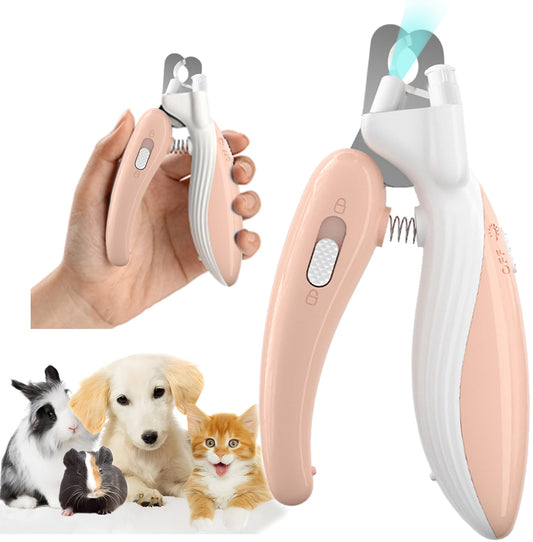 Senior Dog Nail Clipper with LED Injury Prevention - AdaptivePawsAndHands